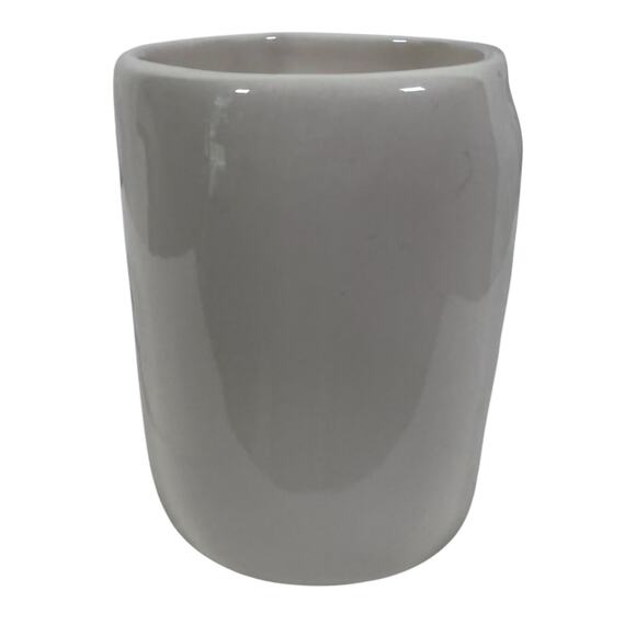 Rae Dunn Artisan Collection HERS White Ceramic Coffee Mug Magenta Woman's - Picture 4 of 7